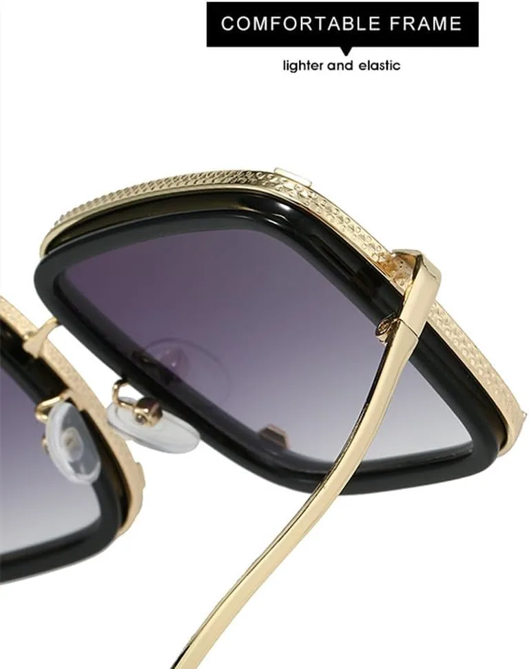 Солнцезащитные очки для активного отдыха для мужчин, солнцезащитные очки с градиентной оправой и заклепками для женщин, модные винтажные очки класса люкс TVTBBVV, 5
Солнцезащитные очки для активного отдыха для мужчин, солнцезащитные очки с градиентной оправой и заклепками для женщин, модные винтажные очки класса люкс TVTBBVV, 5