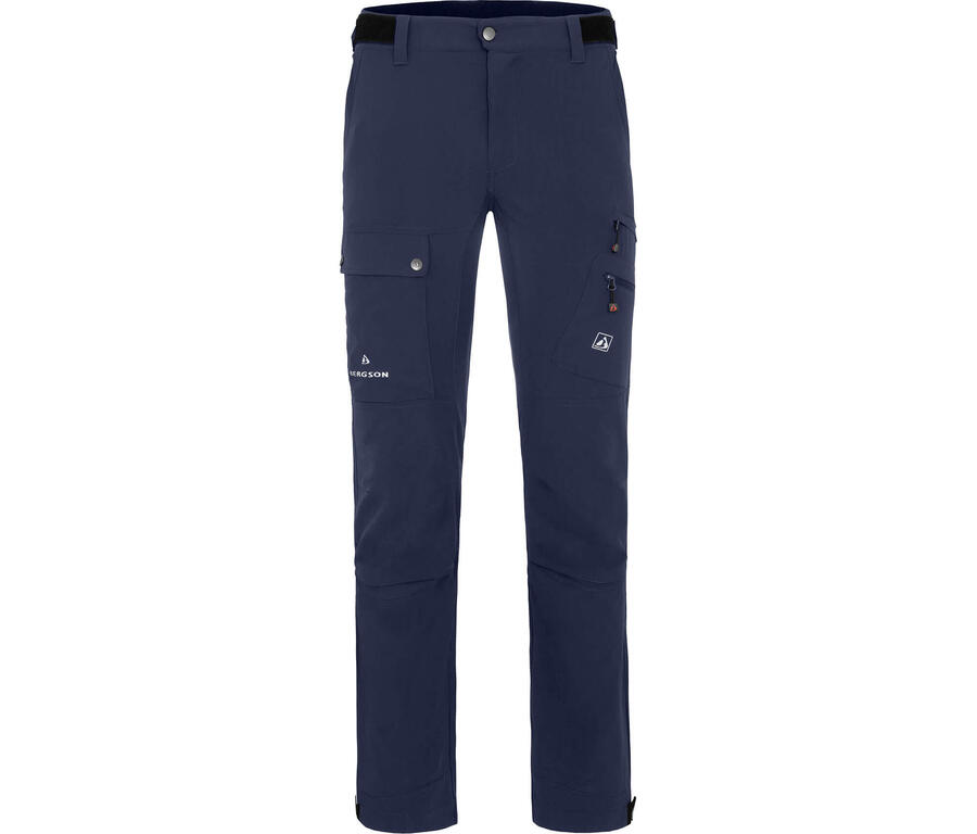 BERGSON Штаны для походов, универсальные, много карманов, синие
BERGSON Штаны для походов, универсальные, много карманов, синие
