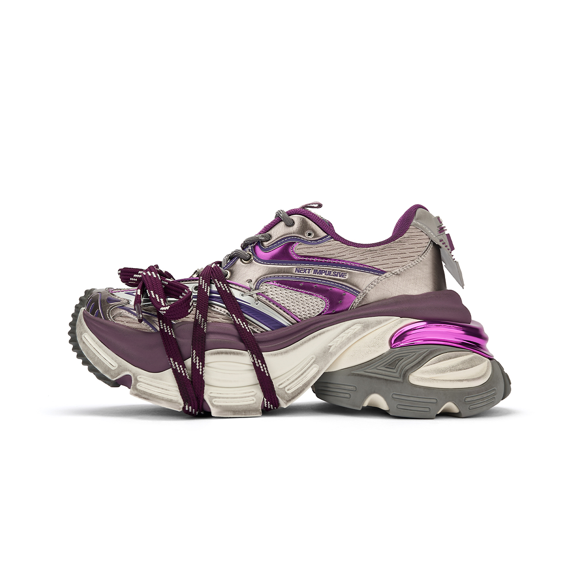 NEXT IMPULSIVE Кроссовки Power Collection Low Top Chunky Unisex Phantasm Purple - Phantasm Purple (Polished), цвет Phantasm Purple (Polished)
NEXT IMPULSIVE Кроссовки Power Collection Low Top Chunky Unisex Phantasm Purple - Phantasm Purple (Polished), цвет Phantasm Purple (Polished)