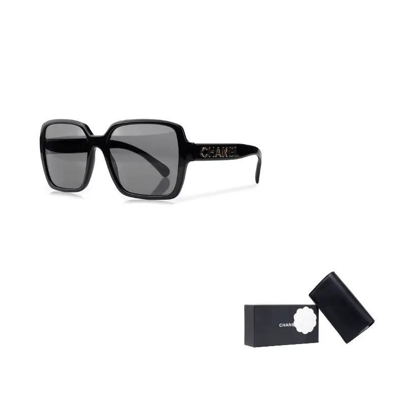 CHANEL Ацетатные квадратные солнцезащитные очки женские, Black
CHANEL Ацетатные квадратные солнцезащитные очки женские, Black