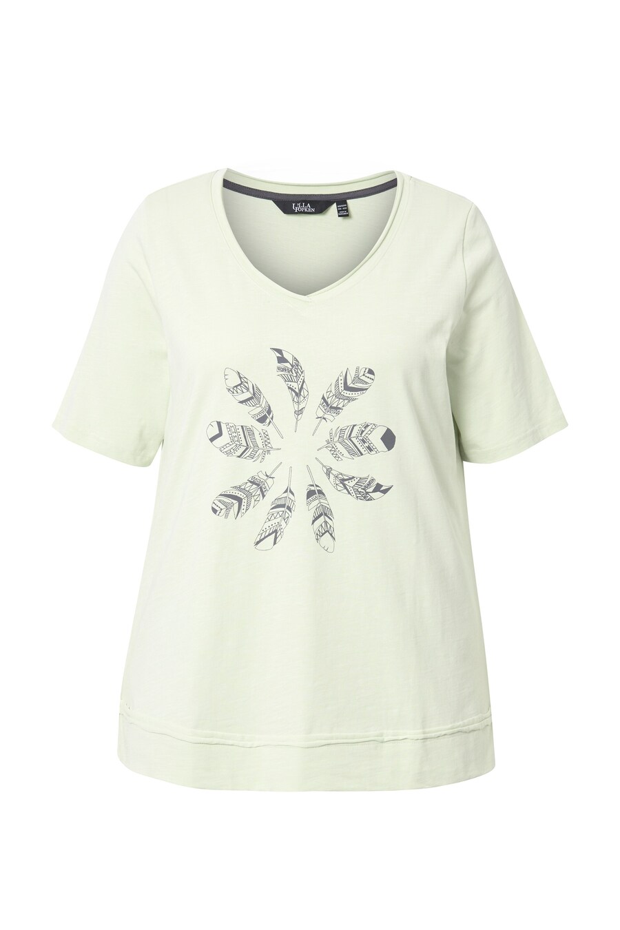 Рубашка Ulla Popken, светло-зеленый
Рубашка Ulla Popken, светло-зеленый