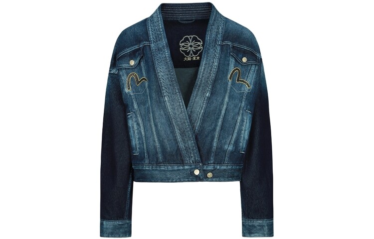 Джинсовая куртка женская джинсовая синяя Evisu, Синий, Джинсовая куртка женская джинсовая синяя Evisu 
Джинсовая куртка женская джинсовая синяя Evisu, Синий, Джинсовая куртка женская джинсовая синяя Evisu