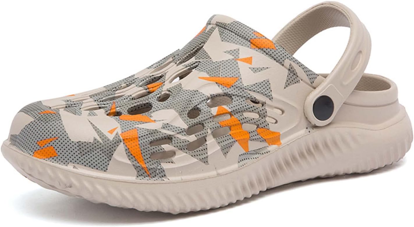 Мужские садовые кломпы камуфляжные водные сандалии спортивные кломпы легкие противоскользящие резиновые туфли Meidiastra, коричневый
Мужские садовые кломпы камуфляжные водные сандалии спортивные кломпы легкие противоскользящие резиновые туфли Meidiastra, коричневый