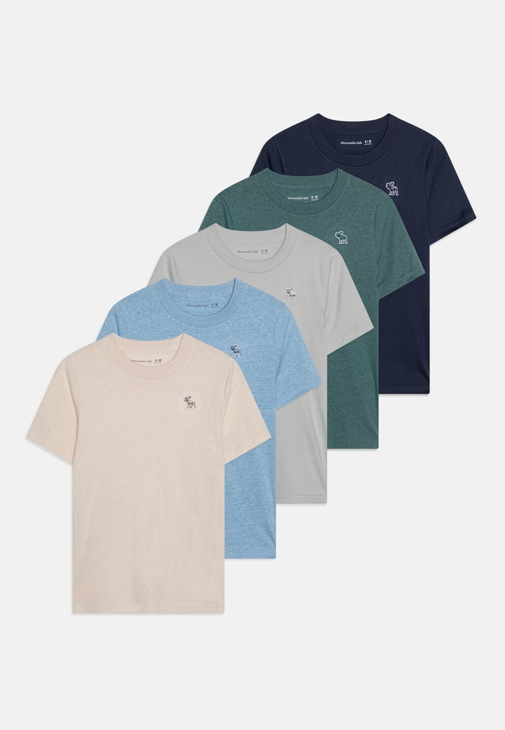 Базовая футболка Icon Tee 5 Pack Abercrombie & Fitch, лунный луч/высотка/лишайник/аллюр/индиго
Базовая футболка Icon Tee 5 Pack Abercrombie & Fitch, лунный луч/высотка/лишайник/аллюр/индиго