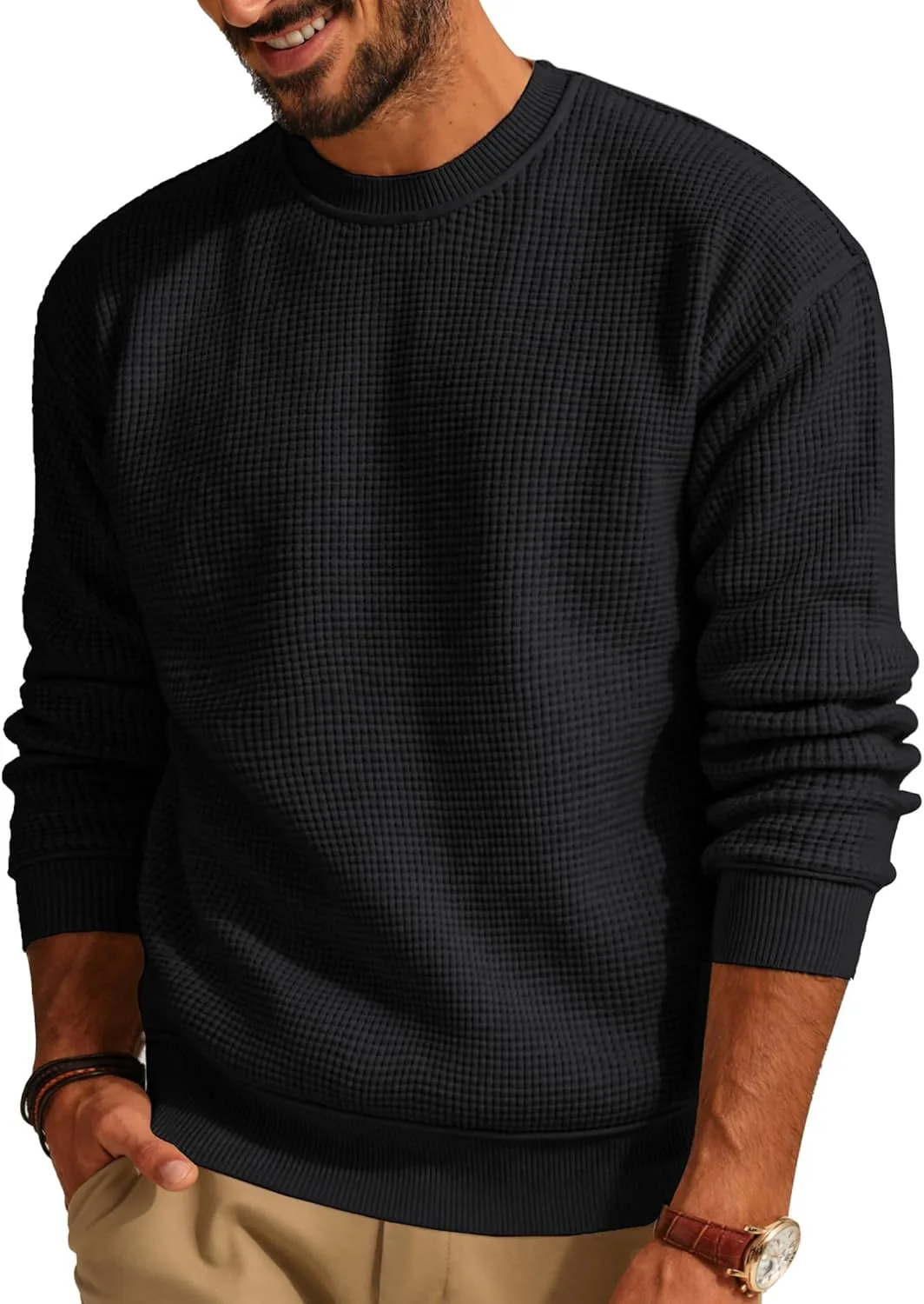 Свитер мужской PJ PAUL JONES, вязаный, вафельный
Свитер мужской PJ PAUL JONES, вязаный, вафельный