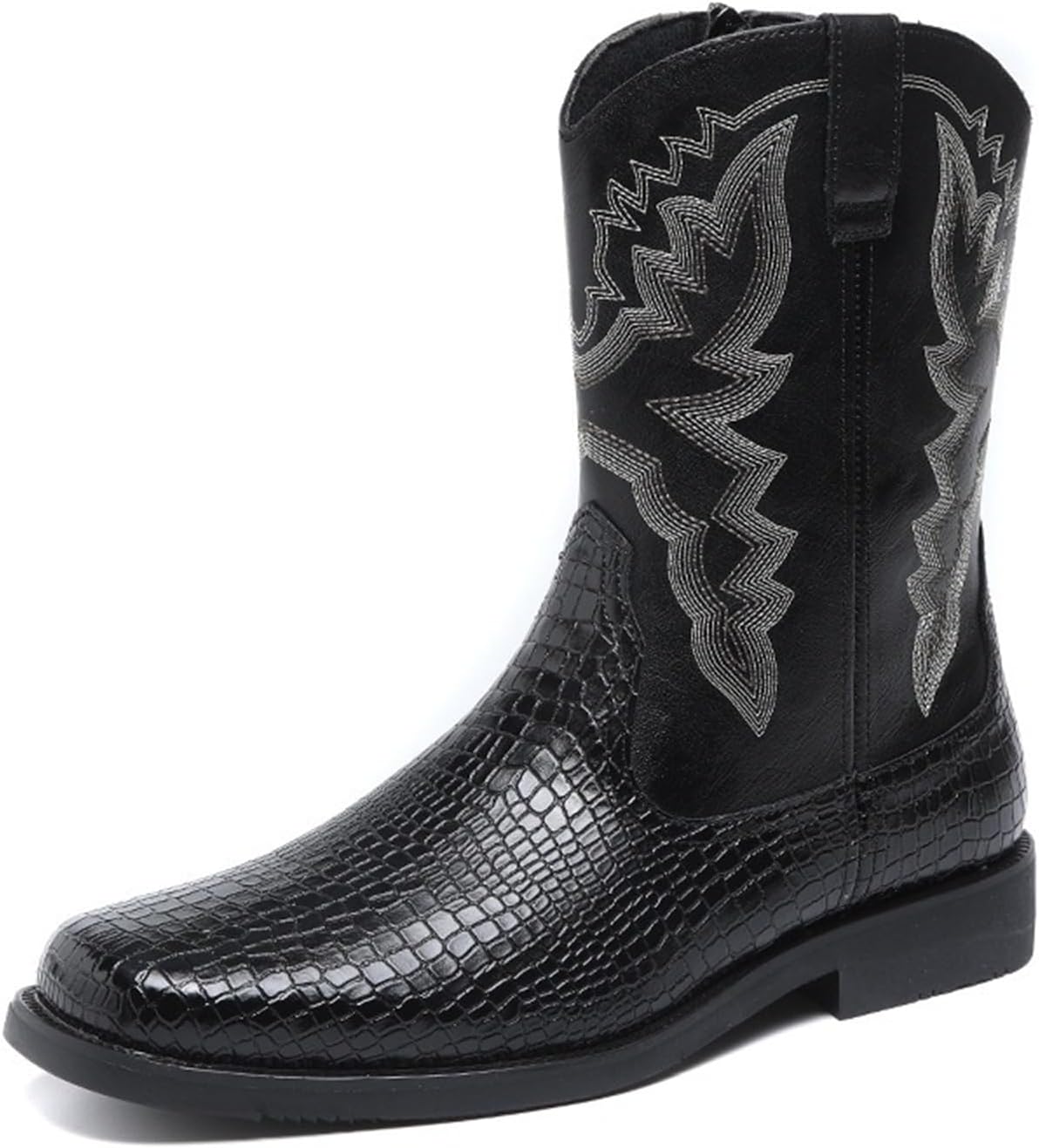 Ковбойские сапоги с квадратным носком для мужчин Традиционные мужские вестерн-сапоги - Мужские сапоги квадратного носка - Ковбойские сапоги для мужчин Abborora, черный
Ковбойские сапоги с квадратным носком для мужчин Традиционные мужские вестерн-сапоги - Мужские сапоги квадратного носка - Ковбойские сапоги для мужчин Abborora, черный