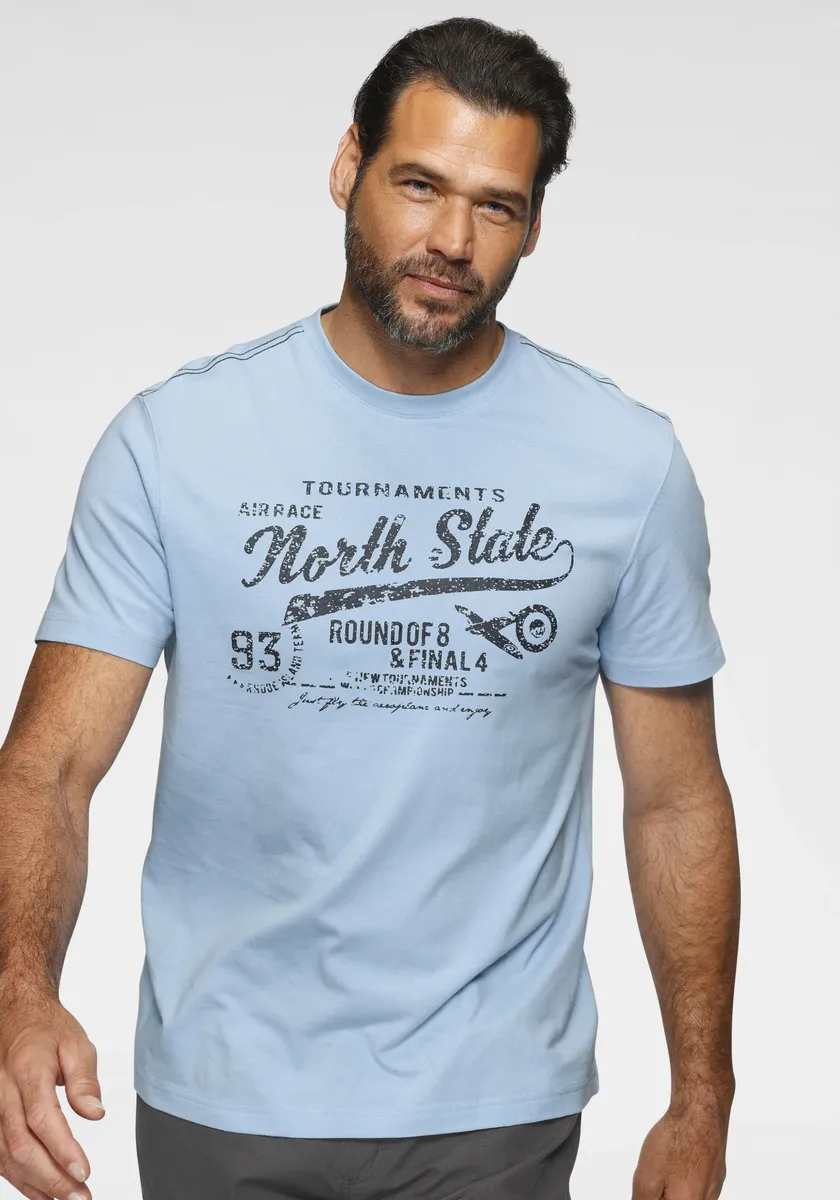 Мужская футболка World с принтом на груди Man'S World, голубой
Мужская футболка World с принтом на груди Man'S World, голубой