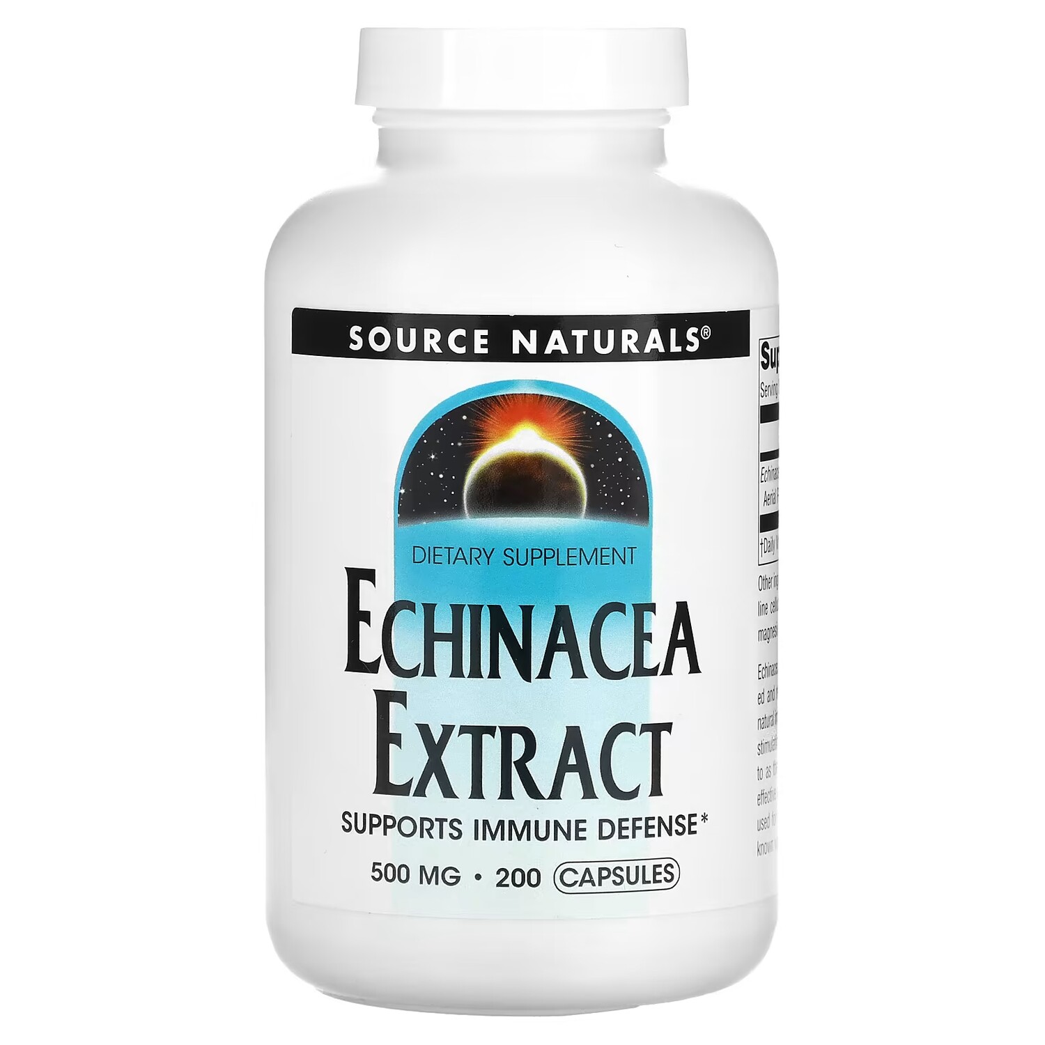 Экстракт эхинацеи Source Naturals 500 мг, 200 капсул
Экстракт эхинацеи Source Naturals 500 мг, 200 капсул