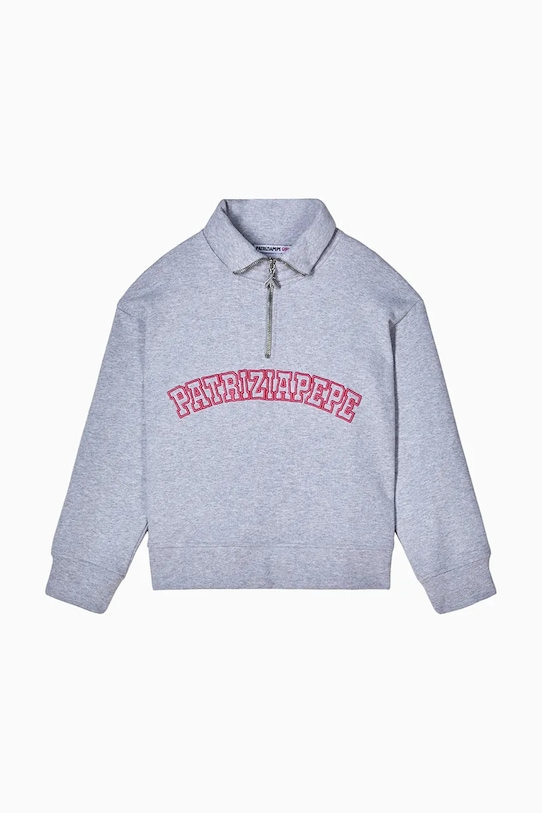 Детская хлопковая толстовка J315 Patrizia Pepe, серый
Детская хлопковая толстовка J315 Patrizia Pepe, серый