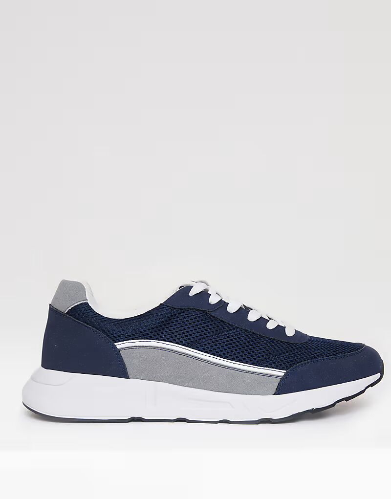 Кроссовки Retro со шнуровкой, темно-синего цвета Threadbare
Кроссовки Retro со шнуровкой, темно-синего цвета Threadbare