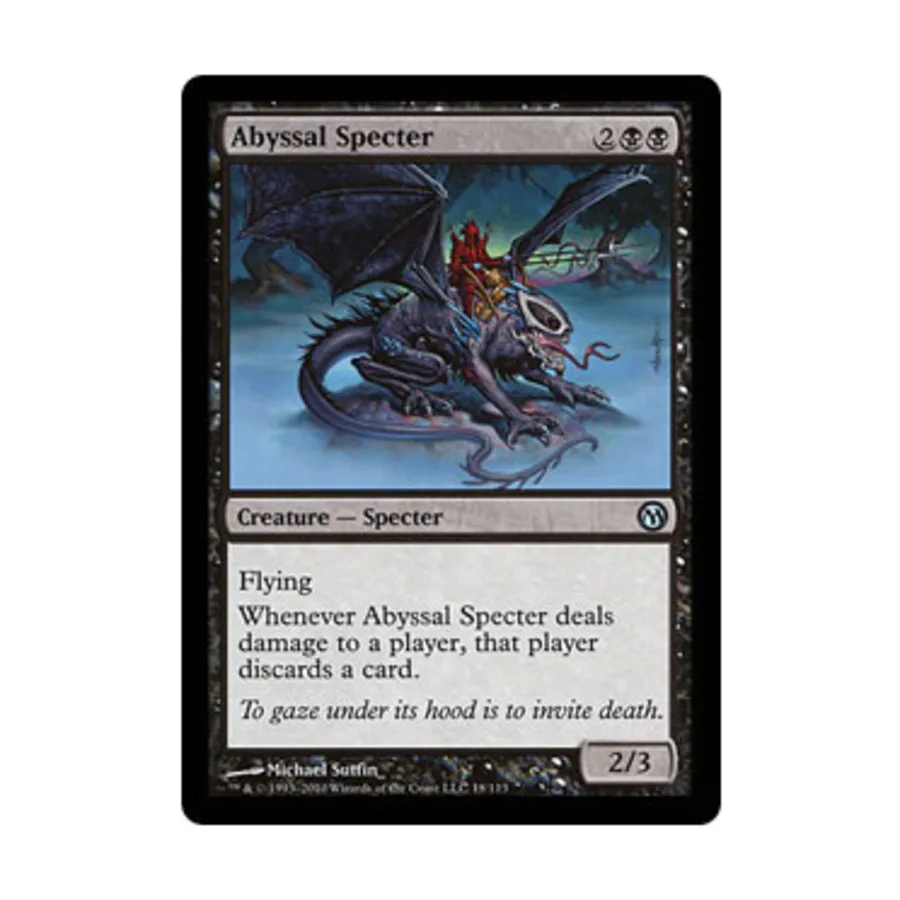 CCG Бездонный призрак (U), MTG - Duels of the Planeswalkers
CCG Бездонный призрак (U), MTG - Duels of the Planeswalkers