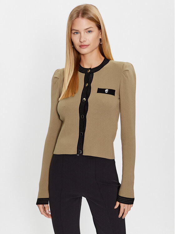 Кардиган стандартного кроя Liu Jo, коричневый
Кардиган стандартного кроя Liu Jo, коричневый