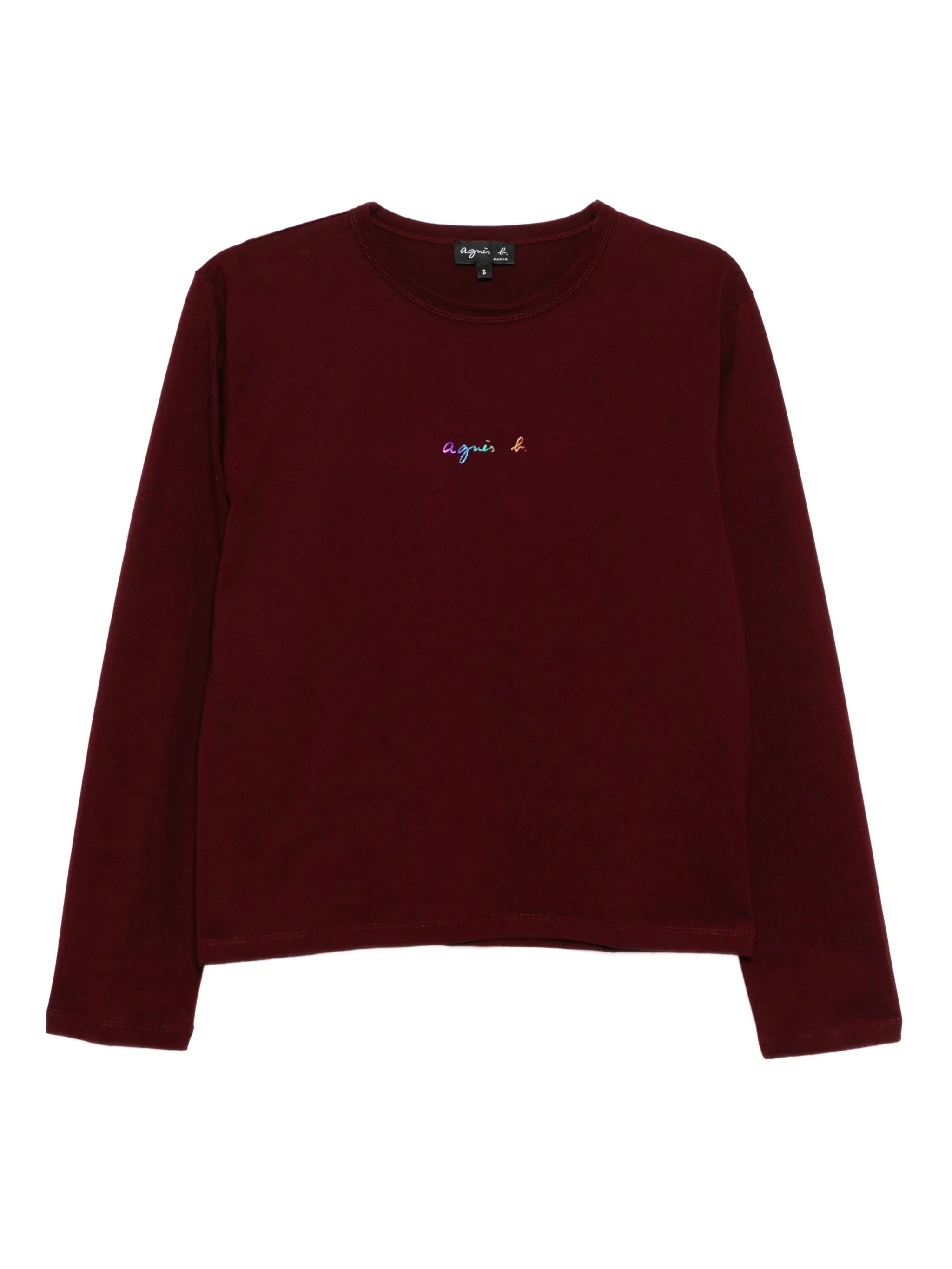 Топ с логотипом Agnès B., красный
Топ с логотипом Agnès B., красный