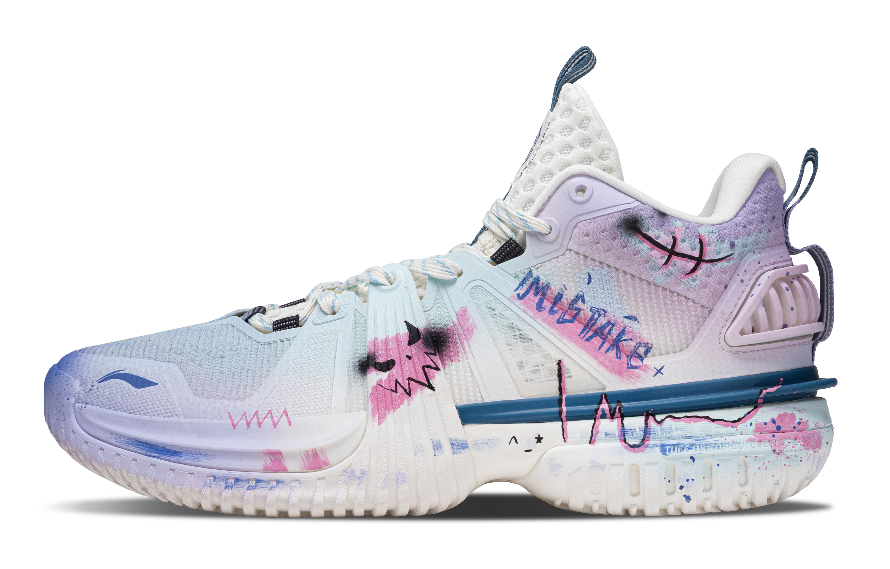 LINING Баскетбольные кроссовки Storm 2024 Shock Absorbers с противоскользящим покрытием, износостойкие, низкие, мужские, синие, фиолетовые
LINING Баскетбольные кроссовки Storm 2024 Shock Absorbers с противоскользящим покрытием, износостойкие, низкие, мужские, синие, фиолетовые