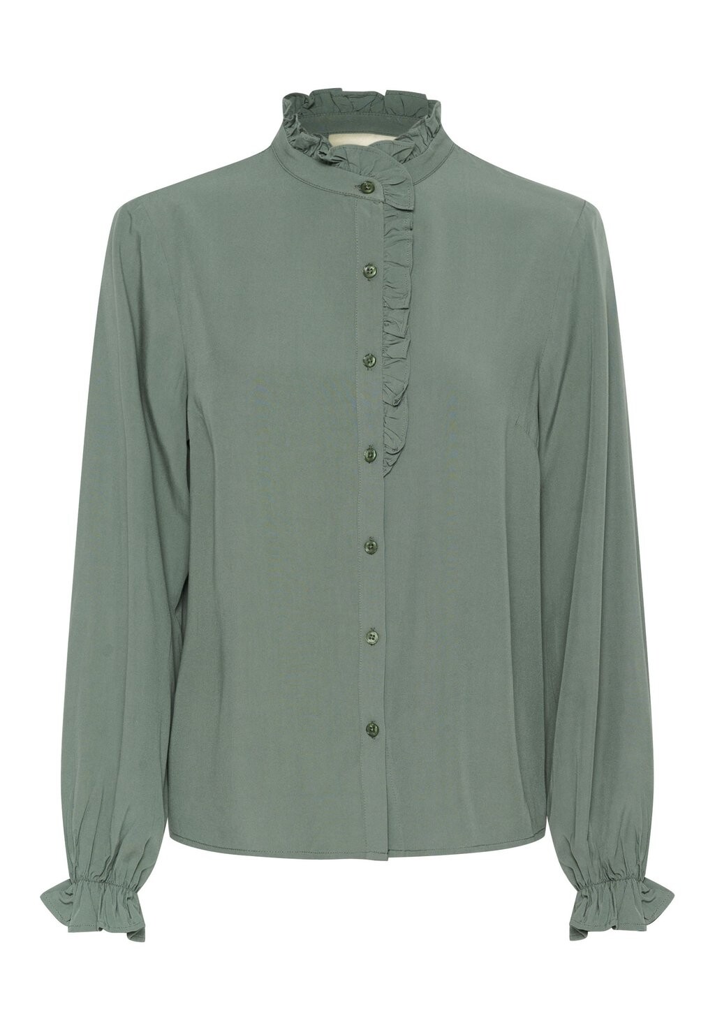 Блузка на пуговицах Venea Cream, темно-зеленый
Блузка на пуговицах Venea Cream, темно-зеленый