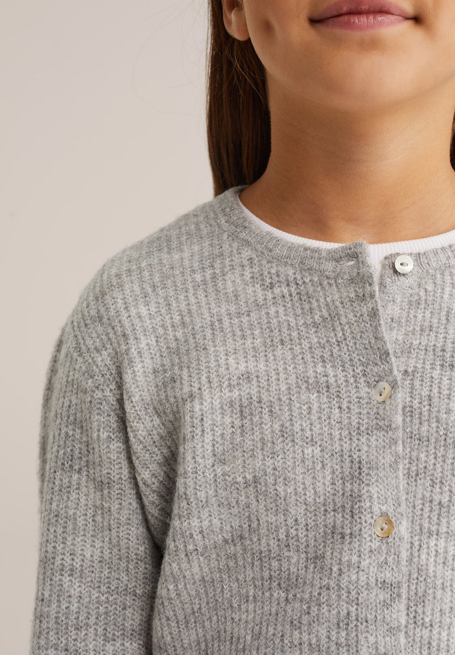 Кардиган WE Fashion Cardigan, Blended Light Grey/Light Grey
Кардиган WE Fashion Cardigan, Blended Light Grey/Light Grey