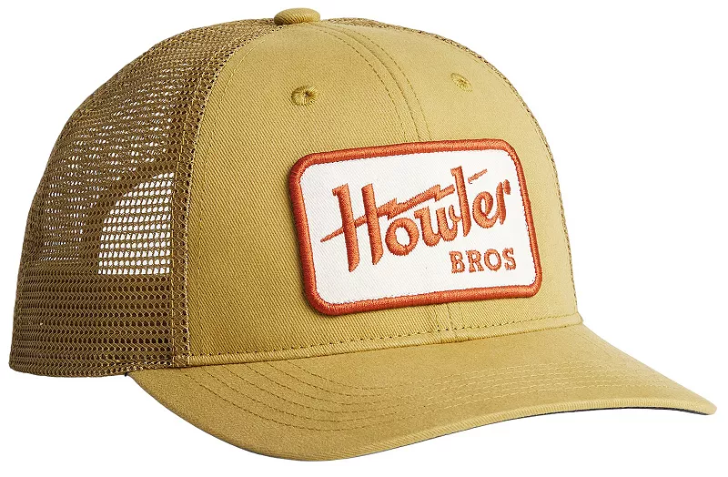 Мужская стандартная кепка дальнобойщика Howler Brothers, цвет Howler Electric/Old Gold
Мужская стандартная кепка дальнобойщика Howler Brothers, цвет Howler Electric/Old Gold