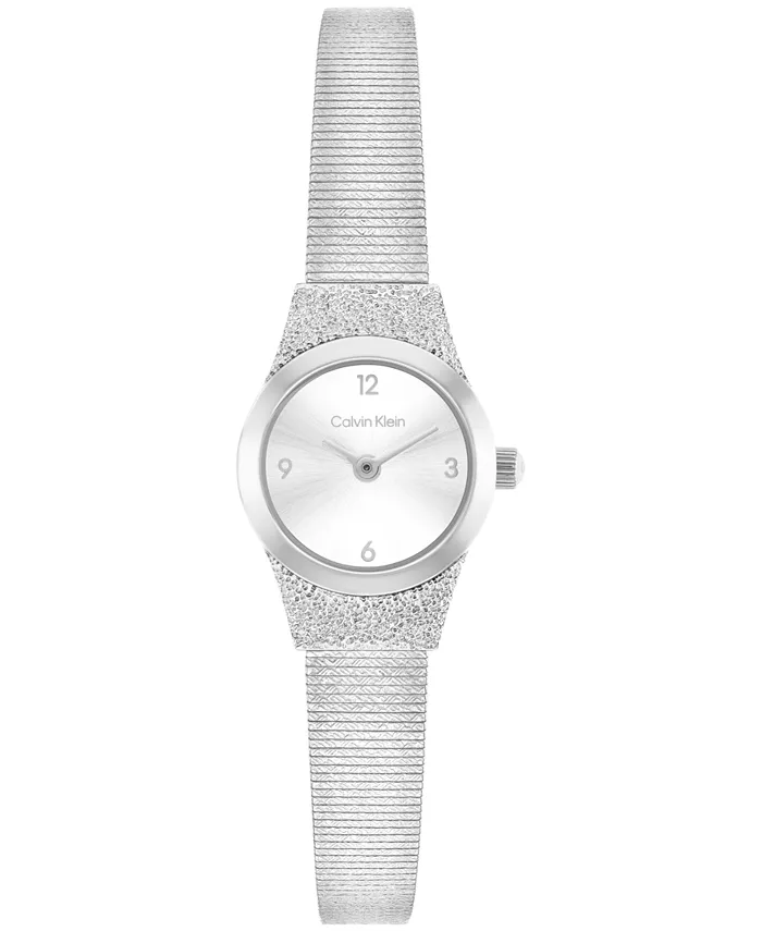 Женские современные часы с серебристым браслетом из нержавеющей стали, 18 мм Calvin Klein
Женские современные часы с серебристым браслетом из нержавеющей стали, 18 мм Calvin Klein