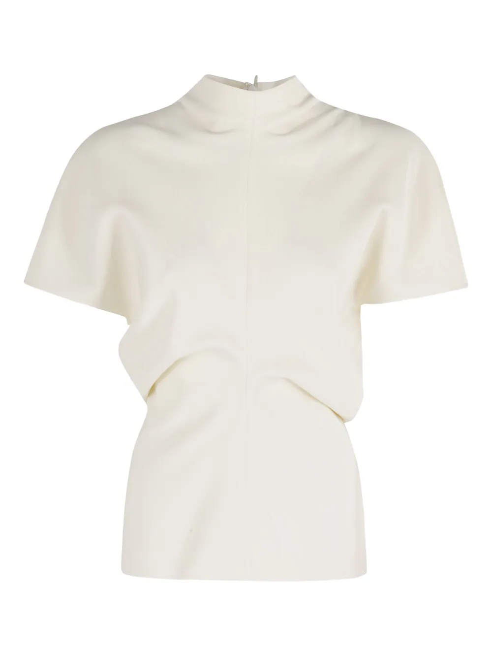 Футболка с воротником-стойкой Federica Tosi, белый
Футболка с воротником-стойкой Federica Tosi, белый