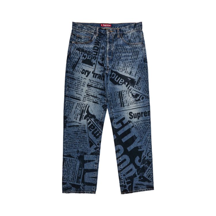 Джинсы Supreme Regular Jean, Newspaper
Джинсы Supreme Regular Jean, Newspaper