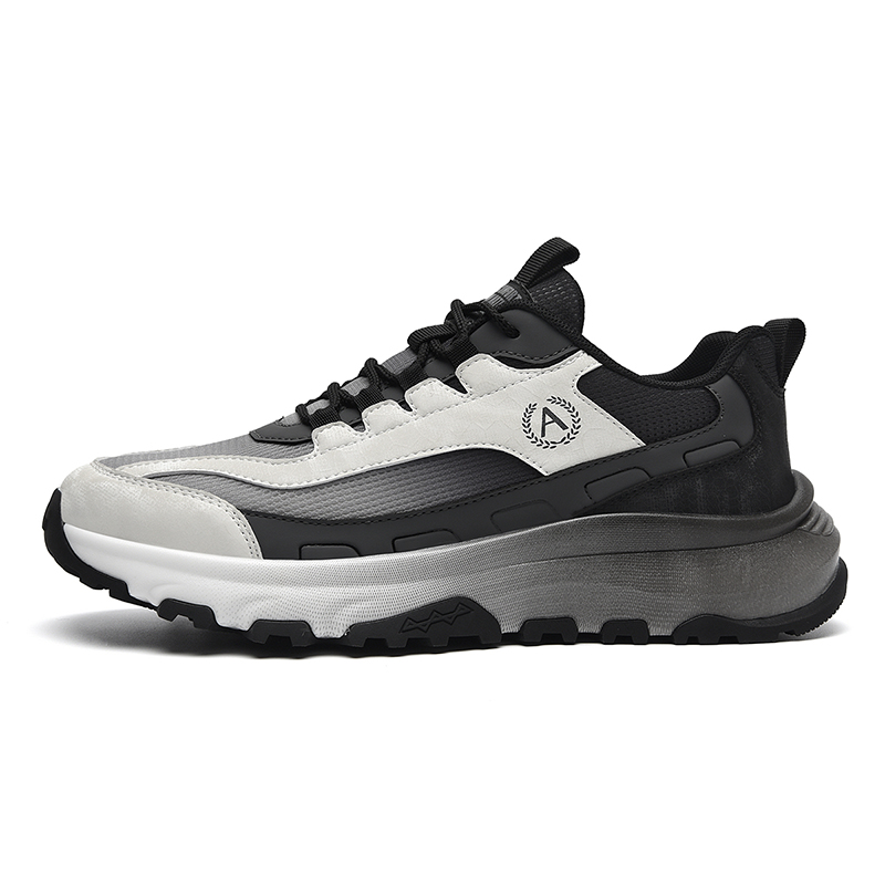 AOKANG Мужские повседневные кеды низкие бежево-черно-белые, цвет Black White
AOKANG Мужские повседневные кеды низкие бежево-черно-белые, цвет Black White