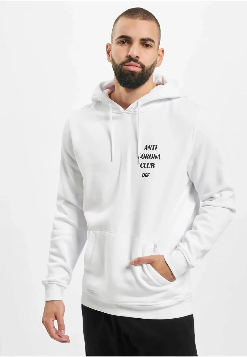 Толстовка DEF "DEF Men's Anti Corona Hoody", белый
Толстовка DEF "DEF Men's Anti Corona Hoody", белый