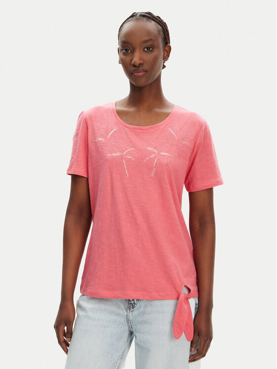 Футболка обычного кроя 11104823 Olsen, розовый
Футболка обычного кроя 11104823 Olsen, розовый