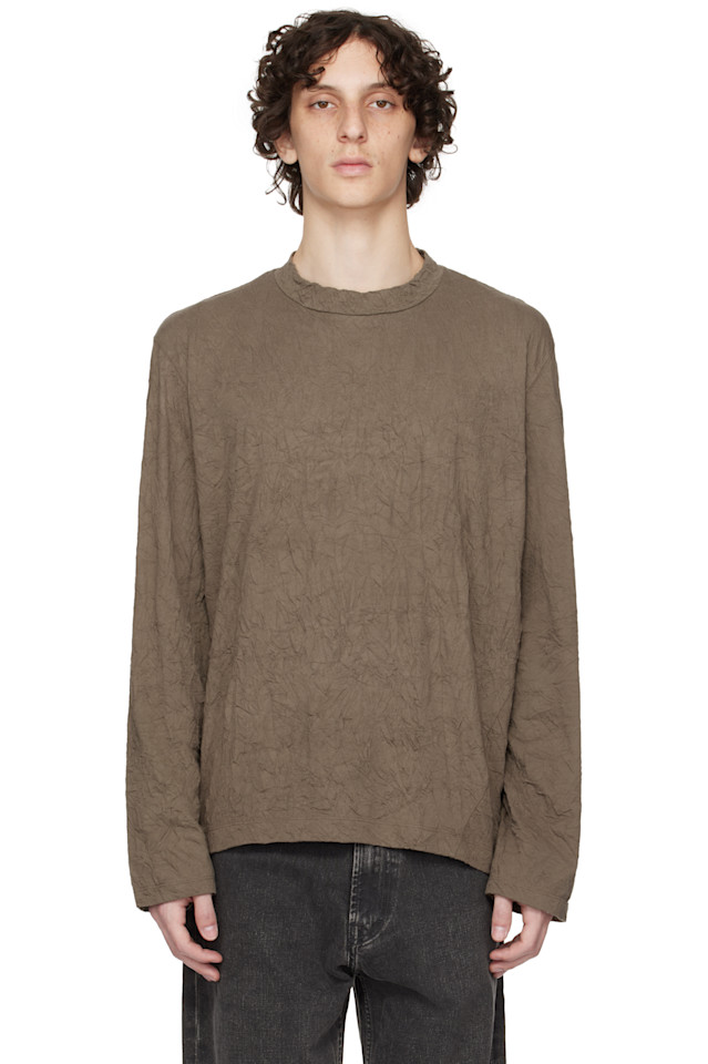 Большая футболка с длинным рукавом Our Legacy, зеленый
Большая футболка с длинным рукавом Our Legacy, зеленый