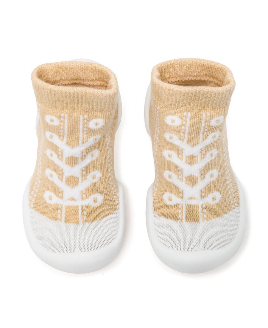 Детские носки-кроссовки для первых шагов - бежевые Komuello, No Color
Детские носки-кроссовки для первых шагов - бежевые Komuello, No Color