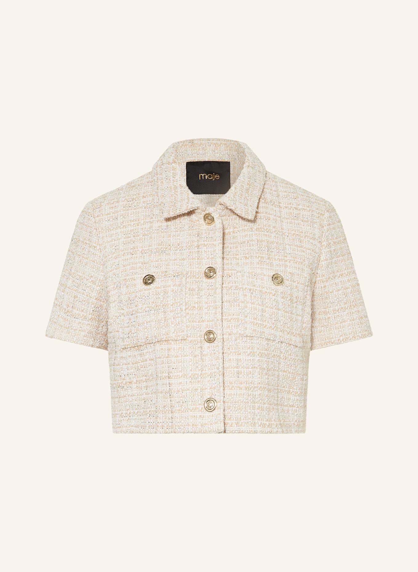 Твидовый жакет с блестящей пряжей Maje, мультиколор
Твидовый жакет с блестящей пряжей Maje, мультиколор