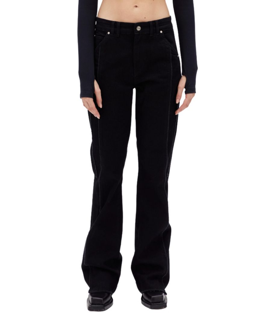 Женские джинсы-клеш PCFG, Black
Женские джинсы-клеш PCFG, Black