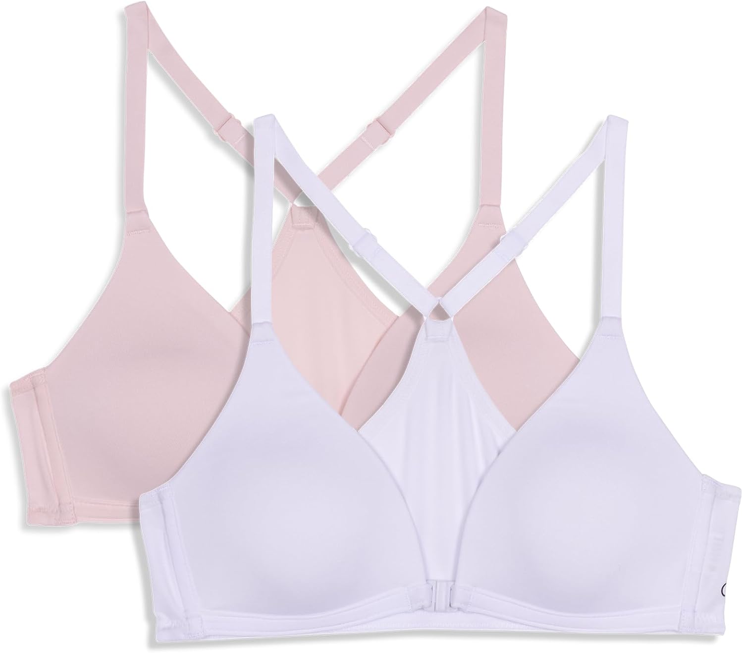 Бюстгальтер-борцовка Calvin Klein для девочек с застежкой спереди, 2 шт., White/Crystal Pink
Бюстгальтер-борцовка Calvin Klein для девочек с застежкой спереди, 2 шт., White/Crystal Pink