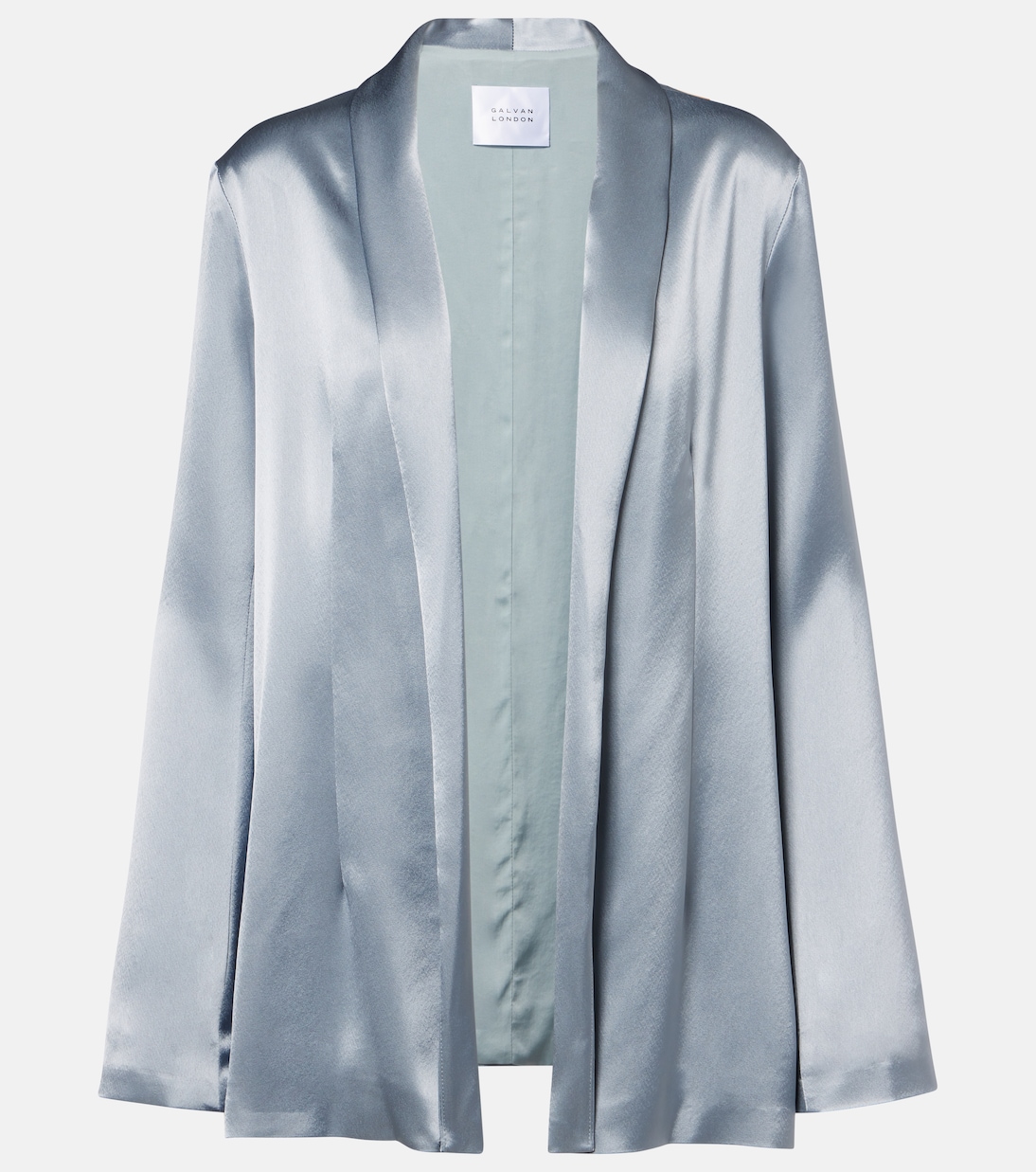 Атласный блейзер Julianne Galvan, Dove Blue
Атласный блейзер Julianne Galvan, Dove Blue