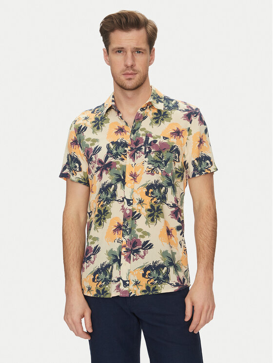 Рубашка облегающего кроя 20718224 Blend, бежевый
Рубашка облегающего кроя 20718224 Blend, бежевый