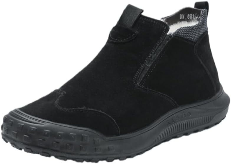 Мужские теплые ботинки - удобные и мягкие. С резиновой подошвой, противоскользящие, прочные. Подходят для улицы, снега и зимнего использования Fusecottc, черный
Мужские теплые ботинки - удобные и мягкие. С резиновой подошвой, противоскользящие, прочные. Подходят для улицы, снега и зимнего использования Fusecottc, черный