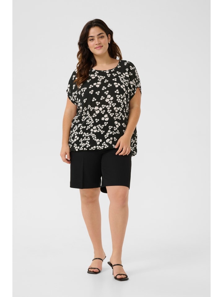 Блузка с короткими рукавами KCami свободного кроя в черном/меловом/красном цвете Petit Fleur KAFFE curve
Блузка с короткими рукавами KCami свободного кроя в черном/меловом/красном цвете Petit Fleur KAFFE curve