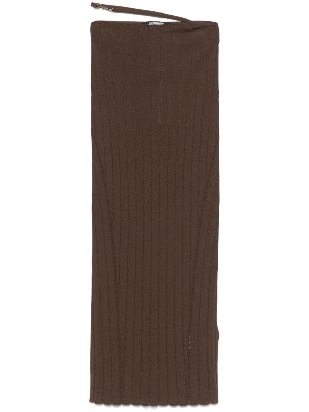 Jacquemus юбка миди La jupe Pralù, коричневый
Jacquemus юбка миди La jupe Pralù, коричневый