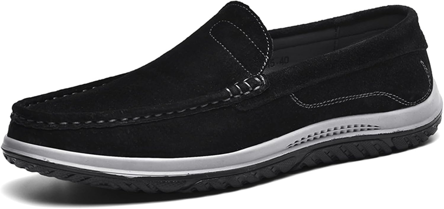 Мужские плоские лоферы Abborora из замши, черный
Мужские плоские лоферы Abborora из замши, черный