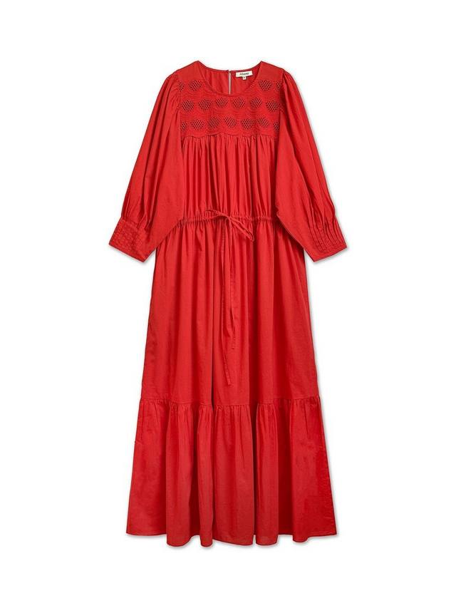 Платье миди с вышитой кокеткой Albaray, Orange
Платье миди с вышитой кокеткой Albaray, Orange