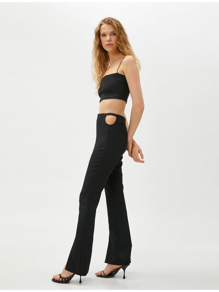 Тканевые брюки KOTON, черный
Тканевые брюки KOTON, черный