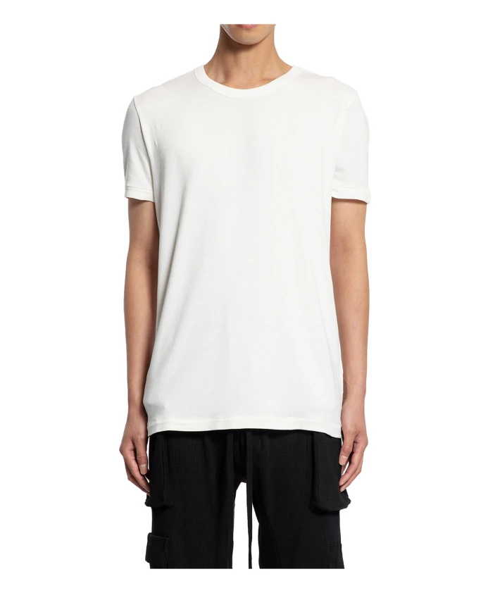 Футболка из кремового модального трикотажа с логотипом. Thom Krom, белый
Футболка из кремового модального трикотажа с логотипом. Thom Krom, белый