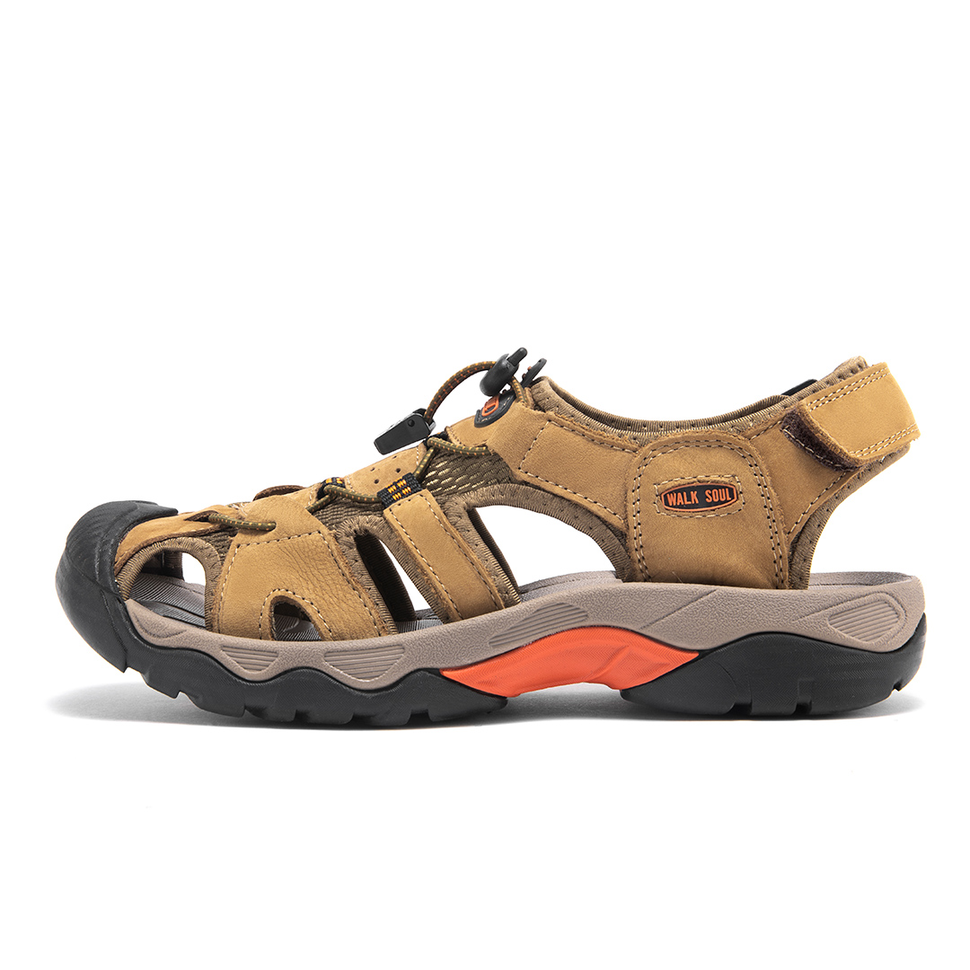 WALKSOUL Пляжные сандалии мужские черные
WALKSOUL Пляжные сандалии мужские черные