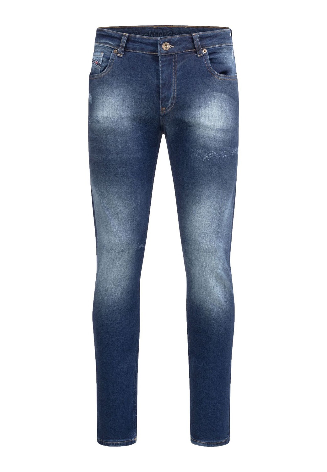 Джинсы стандартного кроя, потертый вид Rock Creek, синий
Джинсы стандартного кроя, потертый вид Rock Creek, синий