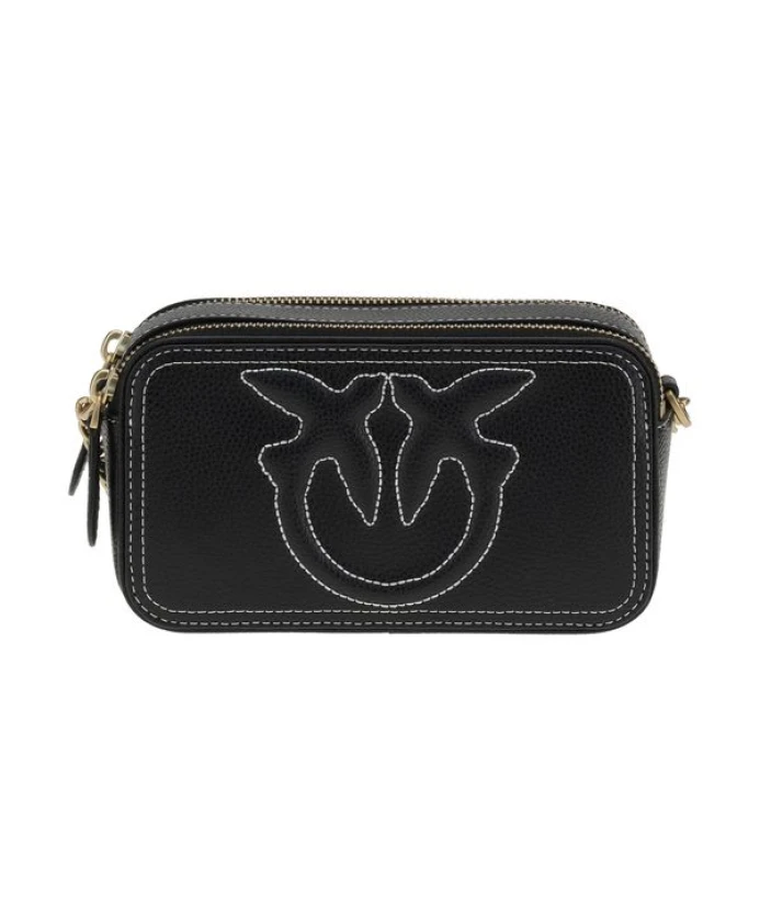 Сумка через плечо «Любовные птички» Pinko, черный
Сумка через плечо «Любовные птички» Pinko, черный