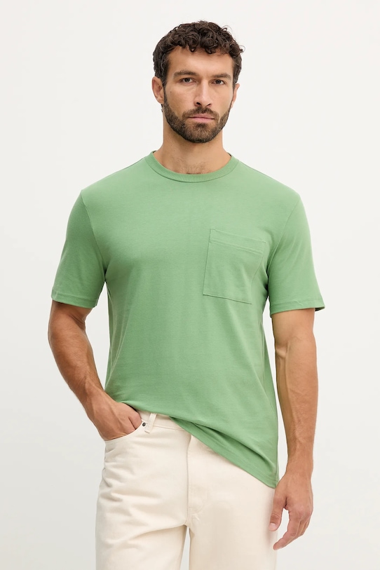 Хлопковая футболка United Colors Of Benetton, зеленый
Хлопковая футболка United Colors Of Benetton, зеленый