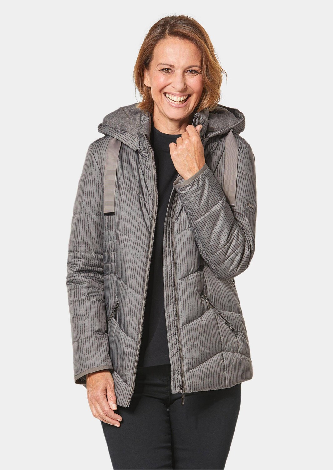 Стеганая куртка GOLDNER, цвет graugrün/gemustert
Стеганая куртка GOLDNER, цвет graugrün/gemustert