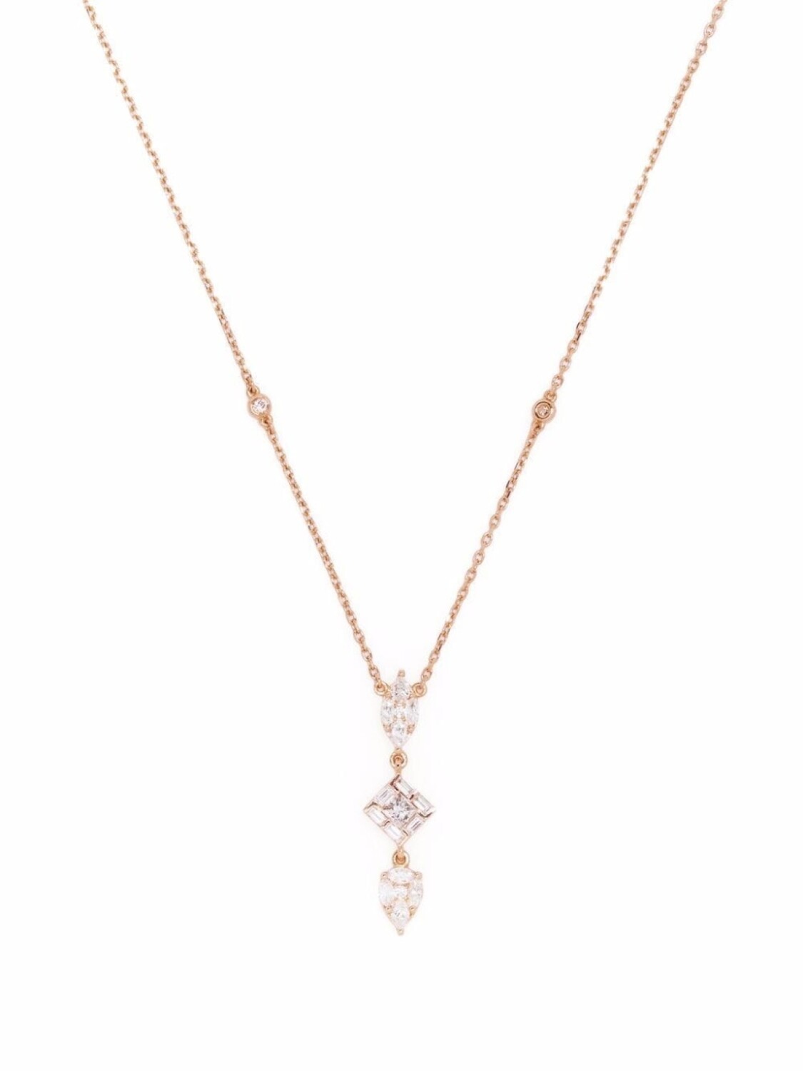 Колье Delicacy из розового золота с бриллиантами Djula, розовый
Колье Delicacy из розового золота с бриллиантами Djula, розовый