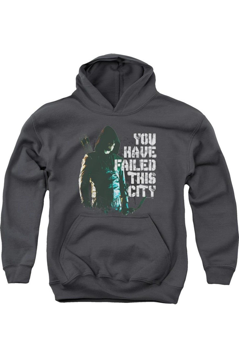 Толстовка с капюшоном Arrow You Have Failed Youth Gildan, Charcoal
Толстовка с капюшоном Arrow You Have Failed Youth Gildan, Charcoal