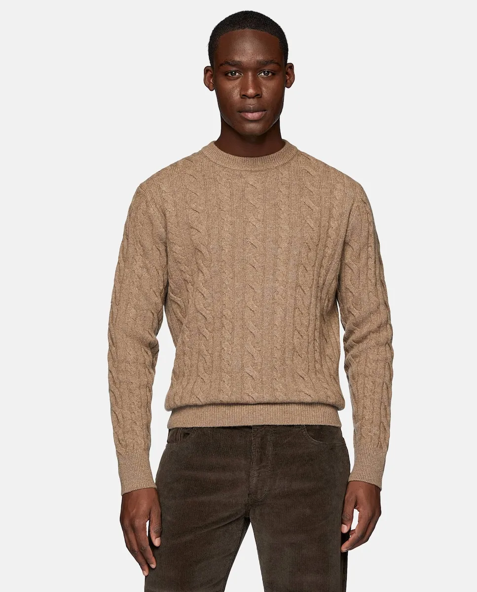 Мужской шерстяной свитер с длинными рукавами Boggi Milano, цвет Topo
Мужской шерстяной свитер с длинными рукавами Boggi Milano, цвет Topo