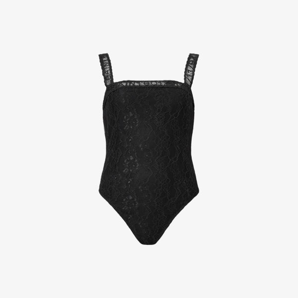 Боди Allsaints Vera с квадратным вырезом и кружевом из эластичной ткани, черный
Боди Allsaints Vera с квадратным вырезом и кружевом из эластичной ткани, черный